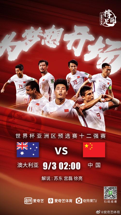 中国vs澳大利亚足球的相关图片