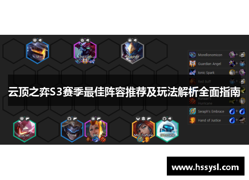 云顶之弈S3赛季最佳阵容推荐及玩法解析全面指南